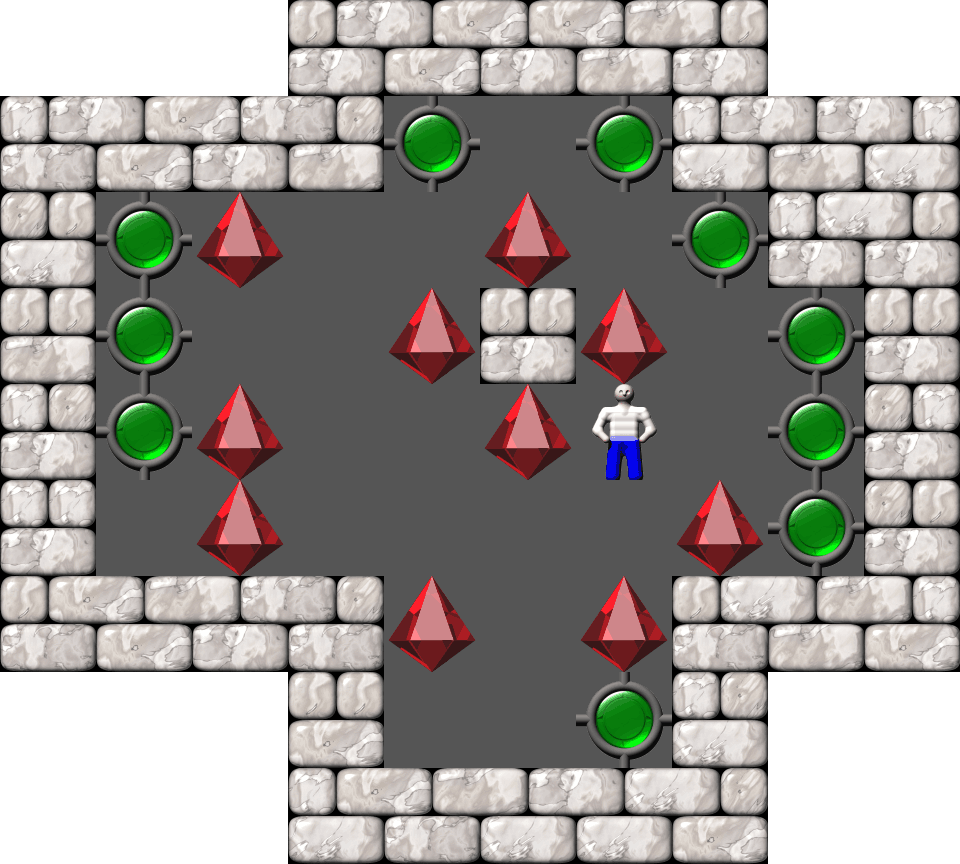 Sokoban Bugs collection 2 level 86